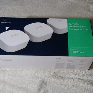 EERO Dual-Band Wi-Fi System Mesh 3rd Generation 3 Pack White JO10311